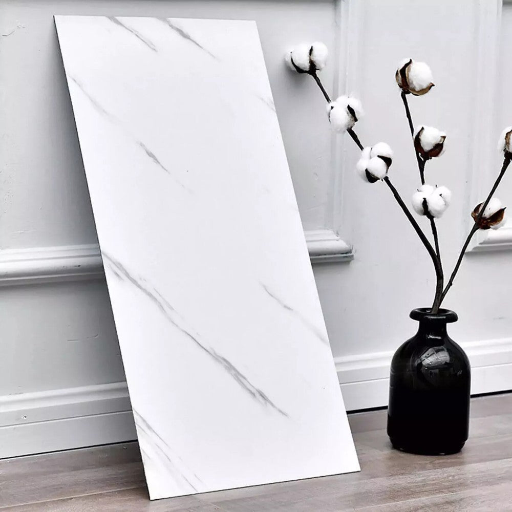 10x Marble Tiles Sticker Self-Adhesive Stick On Kitchen Home Wall Bathroom Decor