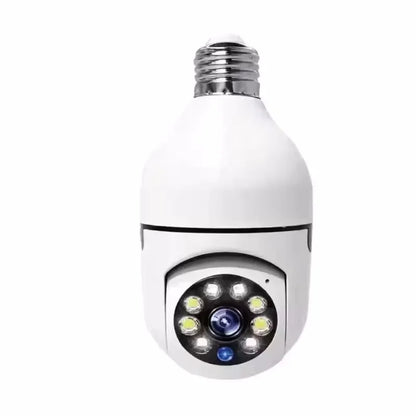 Tuya 5G WiFi Bulb Camera 5MP 3MP Indoor Security Two Way Audio Auto Tracking Human Colorful Night Vision E27 Base Mini PT Camera
