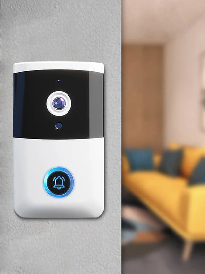 WiFi Smart Doorbell – Night Vision, Two-Way Audio, and Home Security System for Enhanced Safety, Visual Doorbell